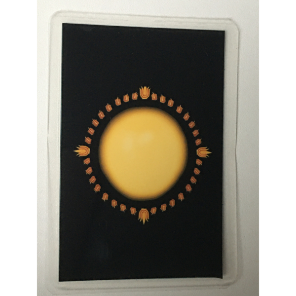 Sri Murthi Orbe Dourado Sri Amma Bhagavan  (6cm x 8,5cm)